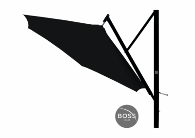 Open Angle Black Canvass Black Frame (Left)