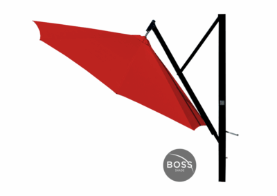 Open Angle Red Canvass Black Frame (Left)