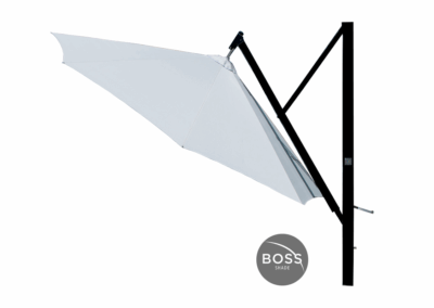 Open Angle White Canvass Black Frame (Left)