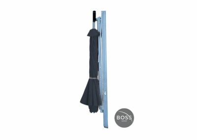 Charcoal Canvass Anodised Frame Closed