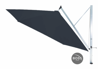 Open Angle Charcoal Canvass Silver Frame (Left) NEW